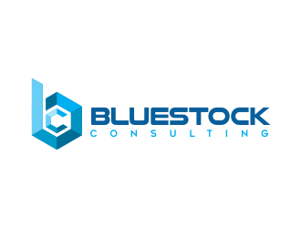 Bluestock Consulting logo design by AisRafa