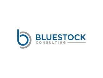 Bluestock Consulting logo design by maserik
