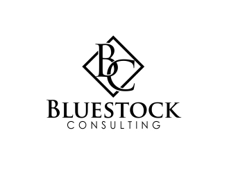 Bluestock Consulting logo design by amar_mboiss