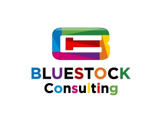 Bluestock Consulting logo design by cybil