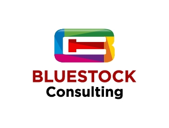 Bluestock Consulting logo design by cybil