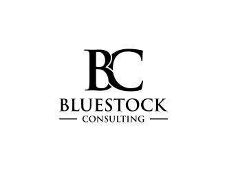 Bluestock Consulting logo design by haidar