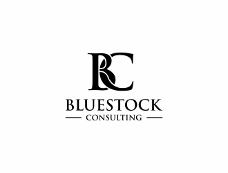 Bluestock Consulting logo design by haidar