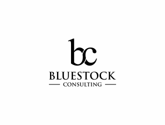 Bluestock Consulting logo design by haidar