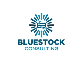 Bluestock Consulting logo design by cikiyunn
