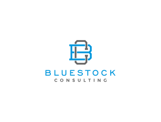 Bluestock Consulting logo design by senandung