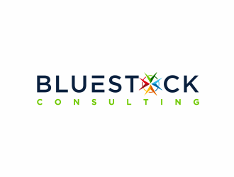 Bluestock Consulting logo design by ammad
