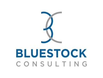 Bluestock Consulting logo design by dibyo