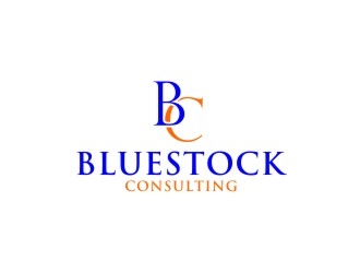 Bluestock Consulting logo design by berkahnenen