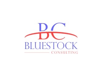 Bluestock Consulting logo design by berkahnenen