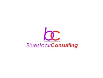 Bluestock Consulting logo design by berkahnenen