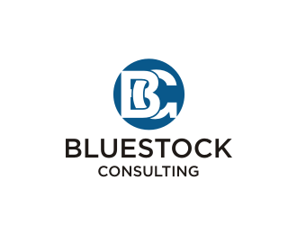Bluestock Consulting logo design by R-art