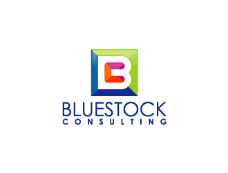Bluestock Consulting logo design by betapramudya