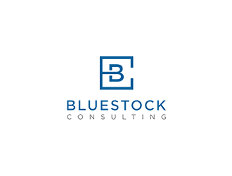Bluestock Consulting logo design by blackcane