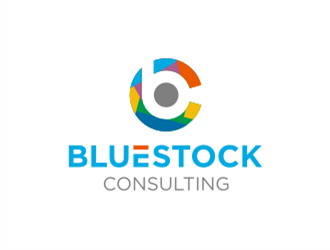 Bluestock Consulting logo design by Raden79