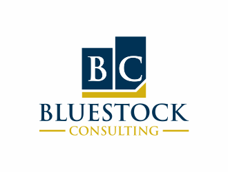Bluestock Consulting logo design by goblin