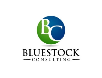 Bluestock Consulting logo design by zamzam