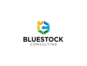 Bluestock Consulting logo design by CreativeKiller