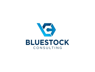 Bluestock Consulting logo design by CreativeKiller