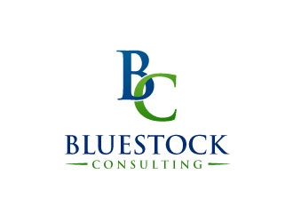 Bluestock Consulting logo design by zamzam