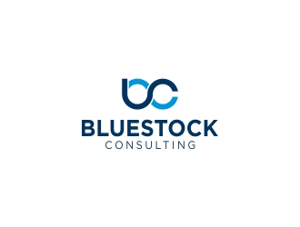 Bluestock Consulting logo design by CreativeKiller