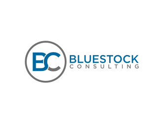 Bluestock Consulting logo design by rief