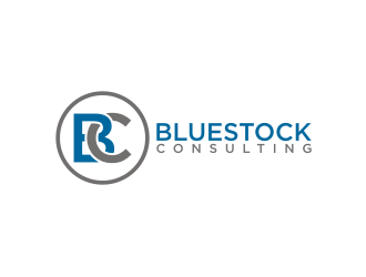 Bluestock Consulting logo design by rief