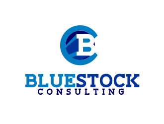Bluestock Consulting logo design by rdbentar