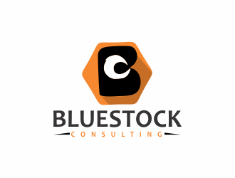 Bluestock Consulting logo design by kwaku