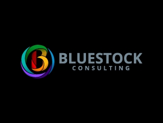 Bluestock Consulting logo design by josephope