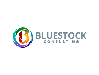 Bluestock Consulting logo design by josephope