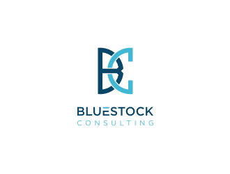 Bluestock Consulting logo design by Susanti
