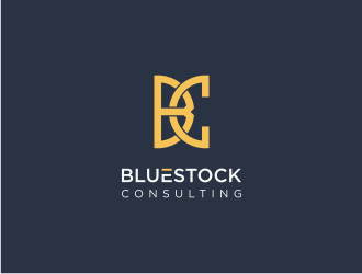 Bluestock Consulting logo design by Susanti