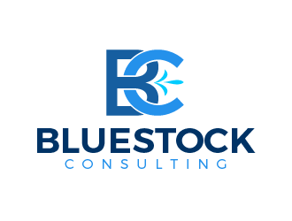 Bluestock Consulting logo design by SOLARFLARE