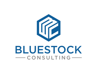 Bluestock Consulting logo design by nurul_rizkon