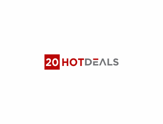 20 Hot Deals logo design by haidar