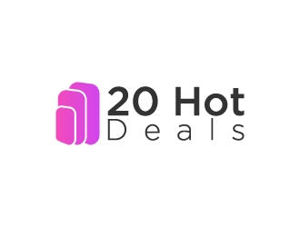 20 Hot Deals logo design by wongndeso