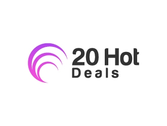 20 Hot Deals logo design by wongndeso