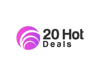 20 Hot Deals logo design by wongndeso