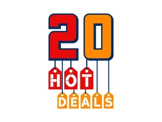 20 Hot Deals logo design by dibyo