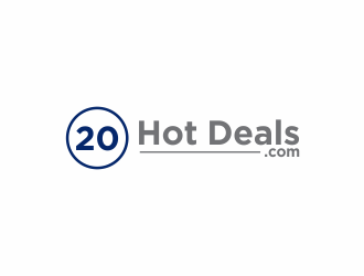 20 Hot Deals logo design by haidar