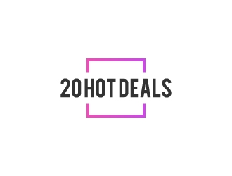 20 Hot Deals logo design by wongndeso