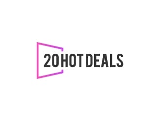 20 Hot Deals logo design by wongndeso