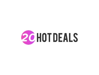 20 Hot Deals logo design by wongndeso