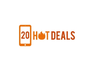 20 Hot Deals logo design by wongndeso