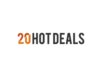 20 Hot Deals logo design by wongndeso
