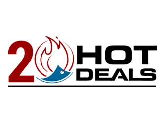 20 Hot Deals logo design by Coolwanz