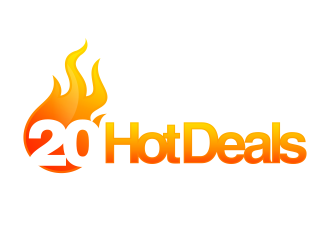 20 Hot Deals logo design by Realistis