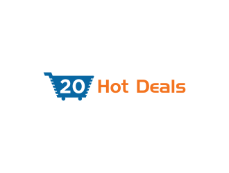 20 Hot Deals logo design by ammad