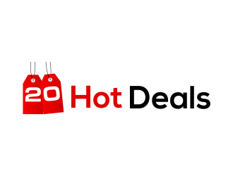 20 Hot Deals logo design by MUNAROH